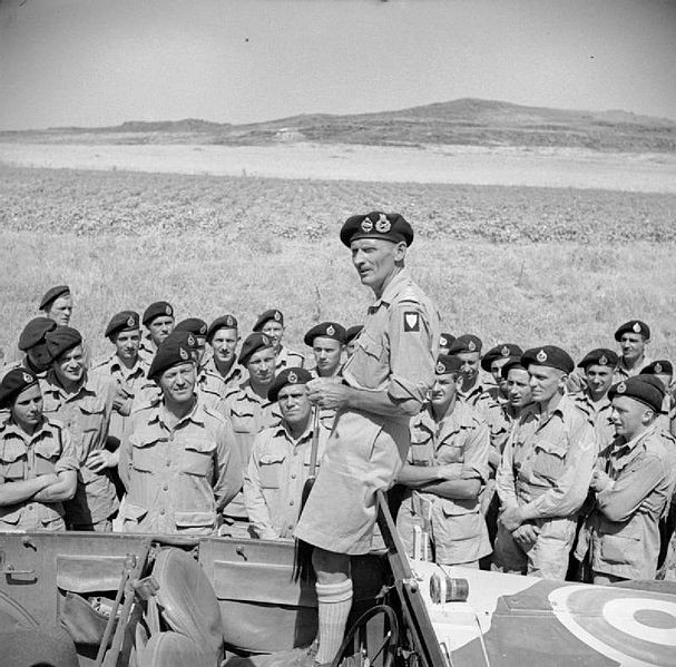 Bernard Montgomery in Sicilië
