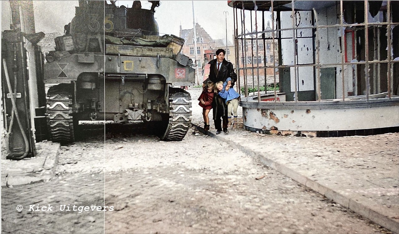 Photo exhibition 'WW2 in colour' - Aardenburg