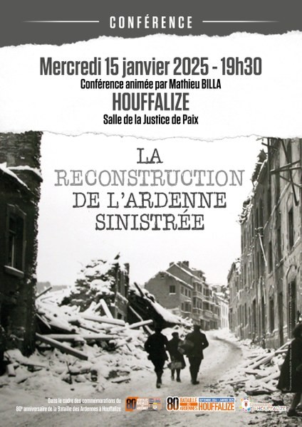 Conférence "La reconstruction de l’Ardenne sinistrée"