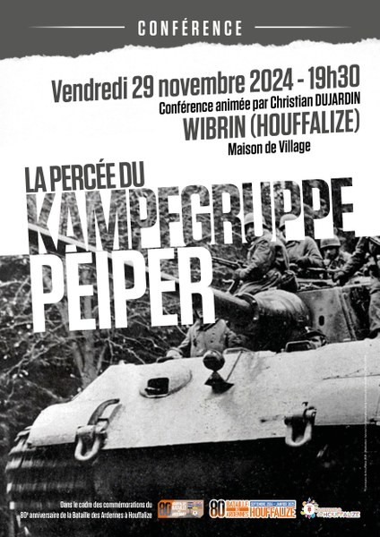 Conférence "La percée du Kampfgruppe Peiper"